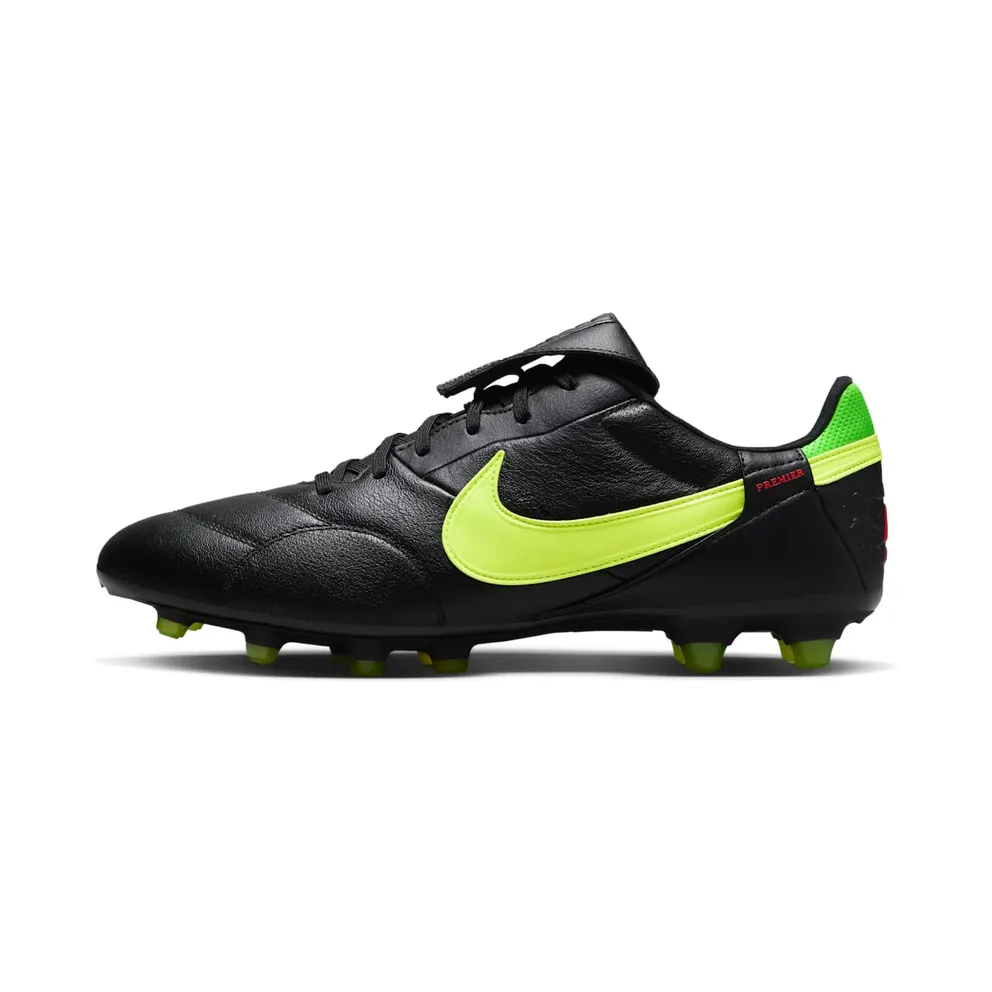 Nike PREMIER 3 LOW FG “BLACK GREEN STRIKE” (HM0265-008)