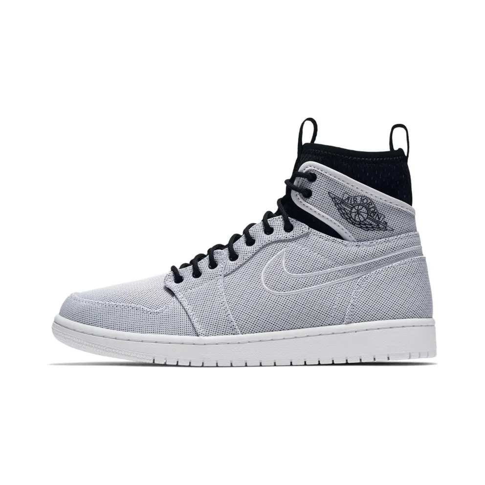 Jordan 1 Retro Ultra High White Black White/Metallic Gold Coin-Black-Pure Platinum (844700-132)