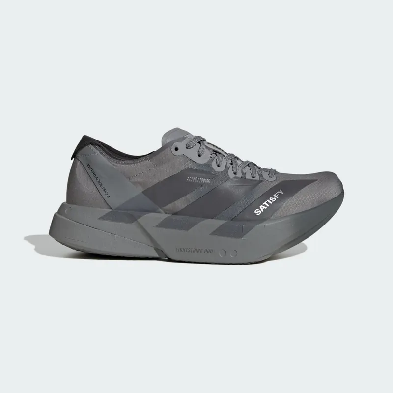 Adidas ADIZERO ADIOS PRO 4 SATISFY Core Black / Grey Five / Grey Three (KH8439)