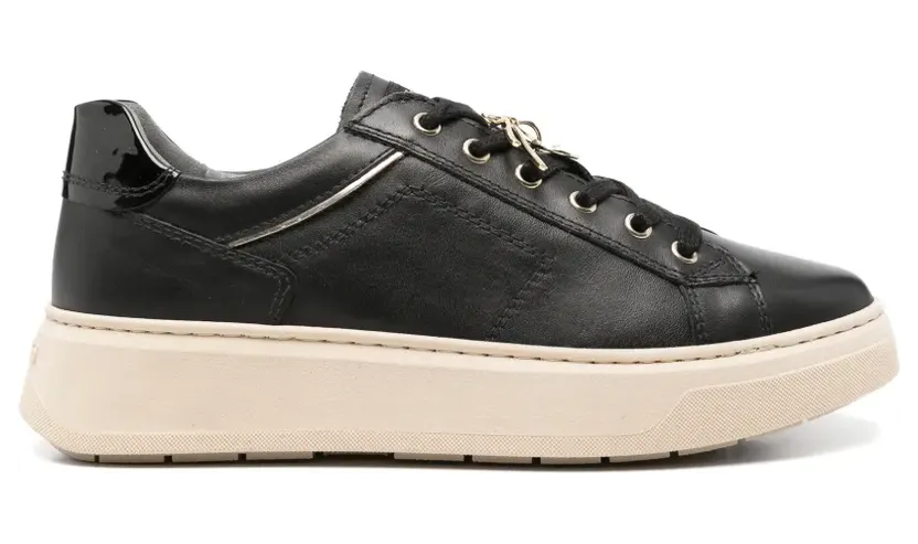 NERO GIARDINI Sneakers mit Logo-Anhänger – Schwarz (I617470D100)