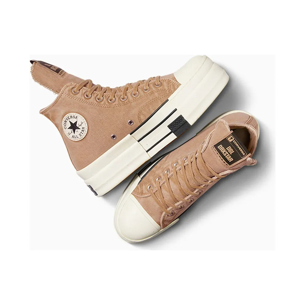 Converse DBL DRKSTAR Chuck Taylor All Star 70 Hi Rick Owens DRKSHDW Overdye Blonde (A06756C)