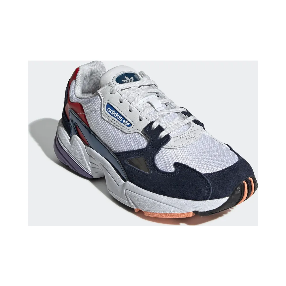 adidas Falcon Crystal White Collegiate Navy (W) Crystal White/Crystal White/Collegiate Navy (CG6246)