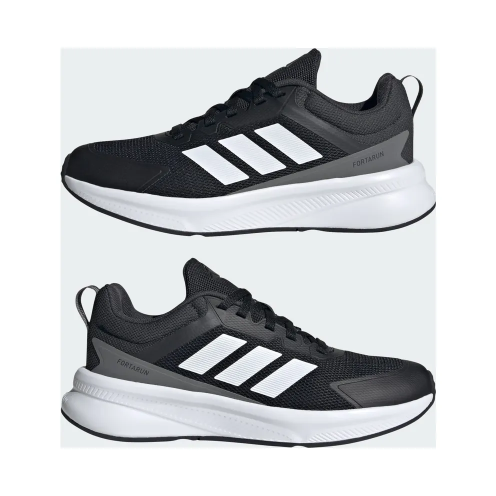 Adidas Fortarun 4.0 Kids Core Black / Cloud White / Carbon (JQ5167)