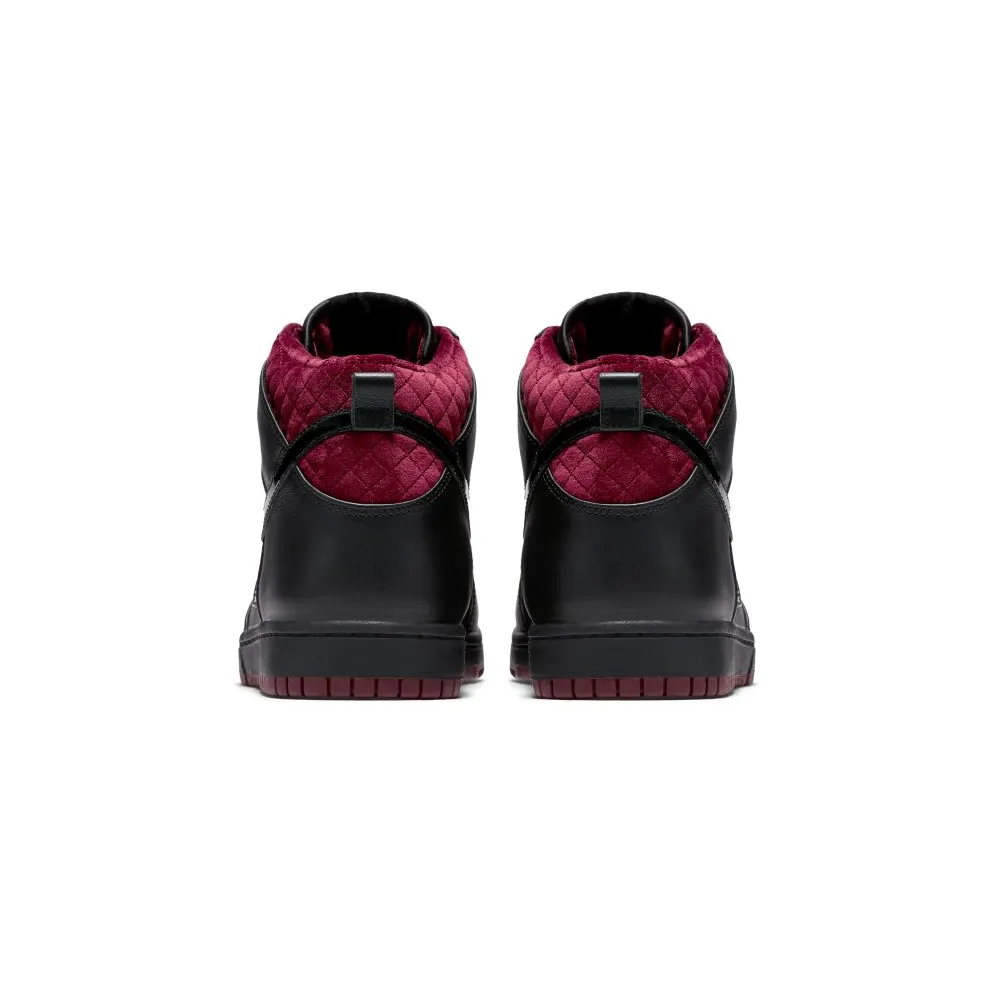Nike Dunk CMFT Coffin Black/Black-Team Red (716714-003)