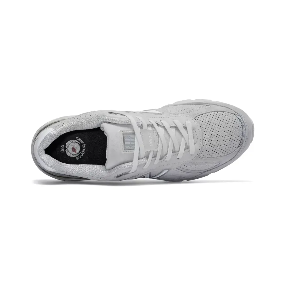 New Balance 990v4 Grey (Standard Width) Arctic Fox/White (M990AF4)