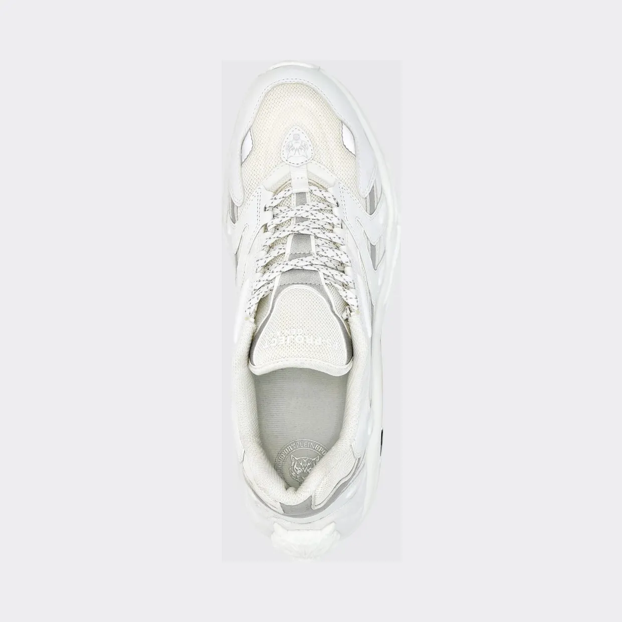 Plein Sport PS. Project Gen. X-01 Sneakers in Leather and Mesh with Bicolor Design White (FABSUSC0328PTE003N01) (2)