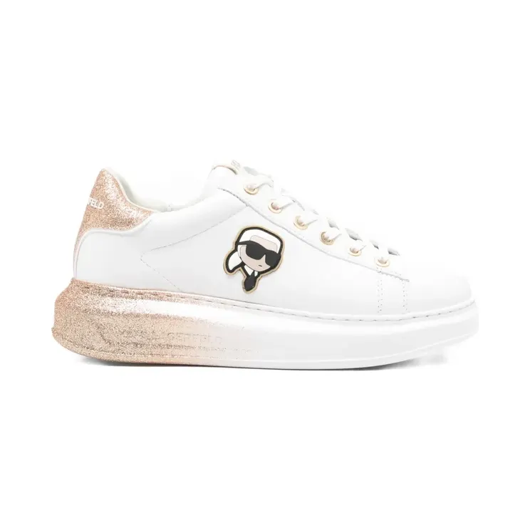 Karl Lagerfeld Kapri Ombre Nft met plateauzool “White” (KL62530F01G)