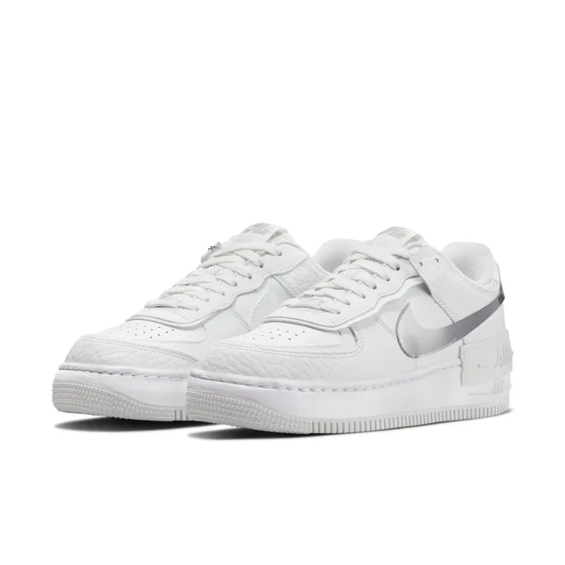 Nike Air Force 1 Shadow White Chrome (W) (DQ0837-100)