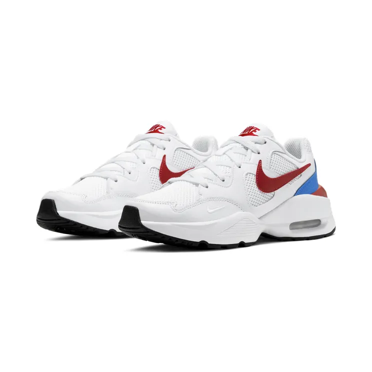 Nike Air Max Fusion (GS) “White / Pacific Blue / Gym Red” (CJ3824-100)