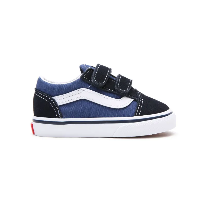 Vans Baby Navy & Blue Old Skool V Sneakers (VN000D3YNVY1)