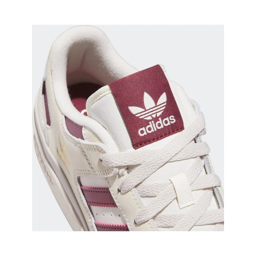 Adidas Forum Low Off White / Collegiate Burgundy / Cream White (HQ1487)