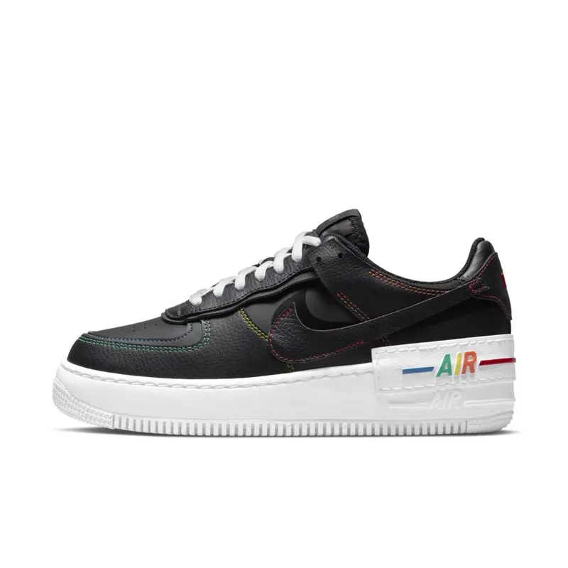 Nike Air Force 1 Low Shadow Black Opti Yellow (W) (DJ5998-001)