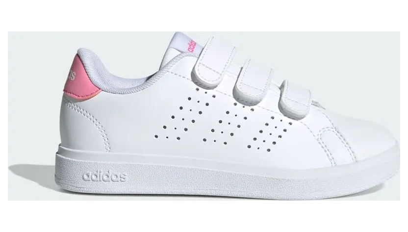 Adidas Advantage Base 2.0 Kids Cloud White / Bliss Pink / Core Black (ID1305)
