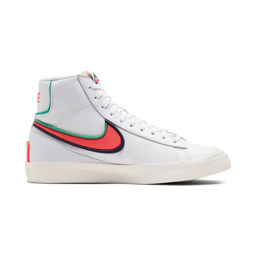 Nike Blazer Mid 77 Infinite White Crimson (DC1746-103)