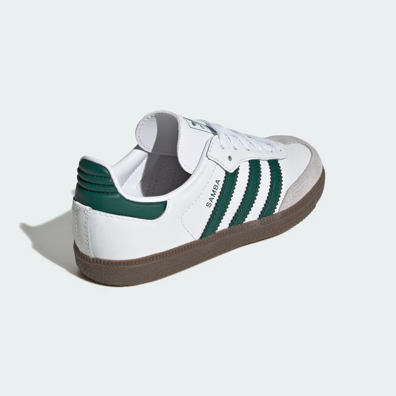 Adidas Samba OG PS “White Collegiate Green Gum” (JQ2840)