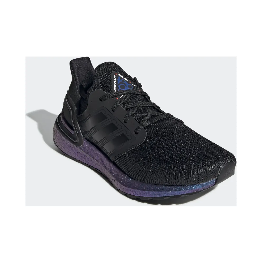 adidas Ultra Boost 20 ISS US National Lab Core Black (GS) Core Black/Core Black/Boost Blue Violet Metallic (EG4807)