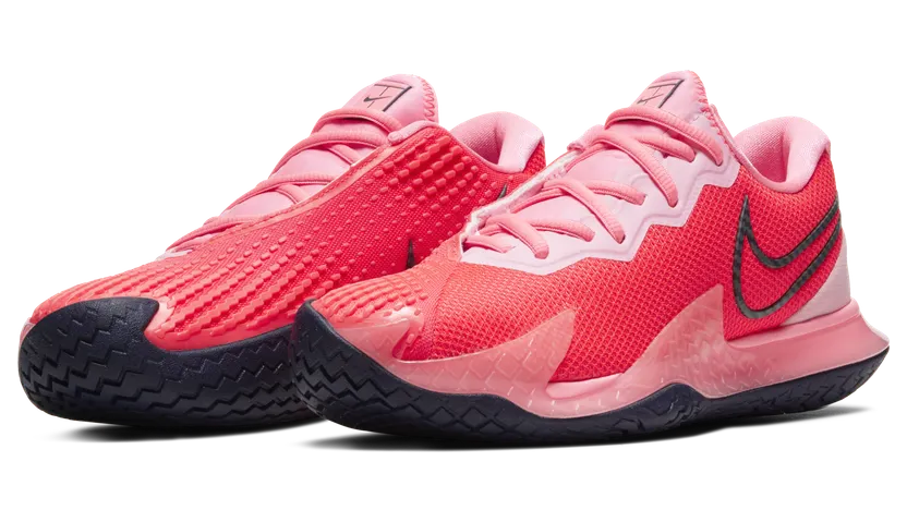 NikeCourt Air Zoom Vapor Cage 4 Hardcourt – Rood