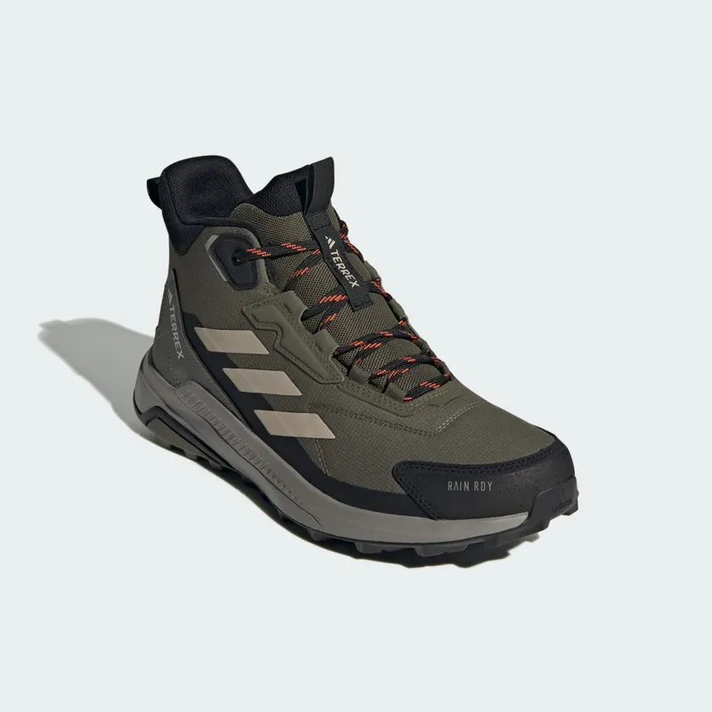 Adidas Terrex Anylander Mid RAIN.RDY Hiking Olive Strata / Wonder Beige / Core Black (ID0897)