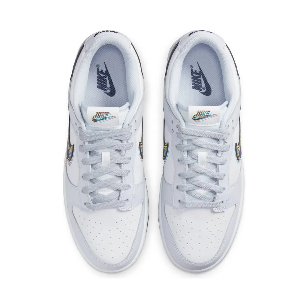 Nike Dunk Low 3D Swoosh White Grey (DV6482-100)