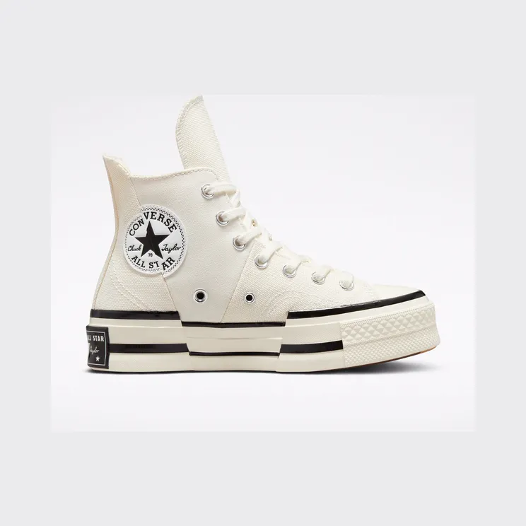 Converse Chuck 70 Plus Egret/zwart/egret