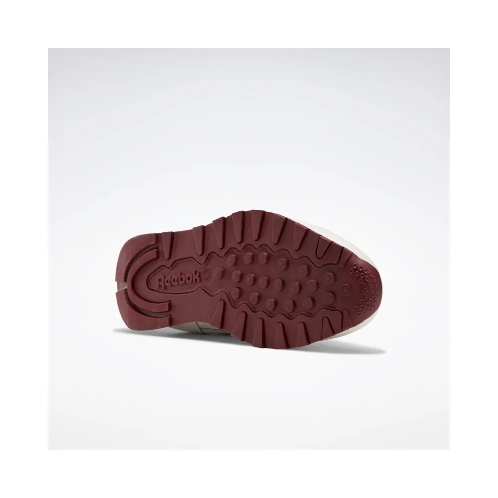 Reebok Classic Leather R12 Chalk / Classic Burgundy / Vector Red