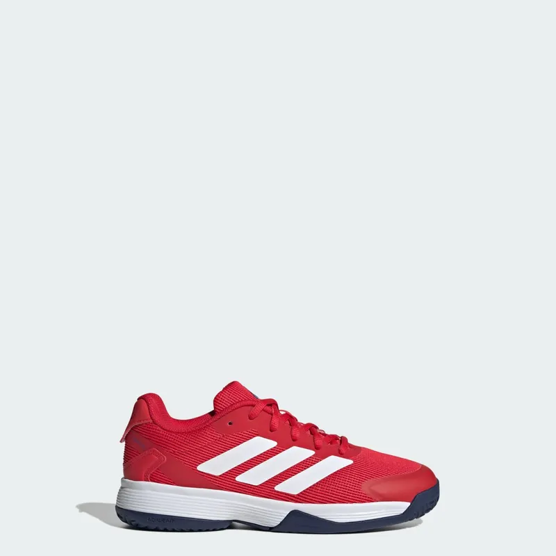 adidas Ubersonic Tennis Shoes Kids “Pure Ruby / Cloud White / Dark Blue” (KK3821)
