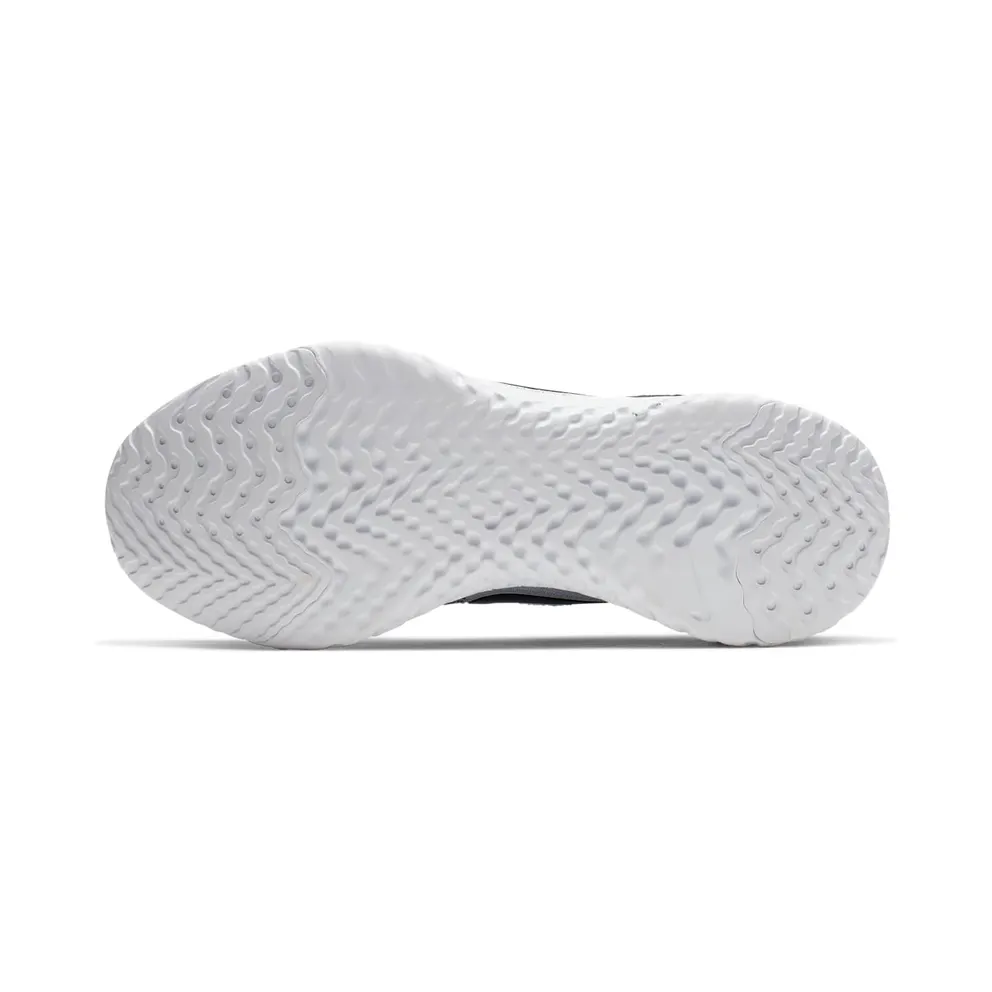 Nike Epic React Flyknit 2 White Pure Platinum (W) White/Pure Platinum/Black (BQ8927-102)