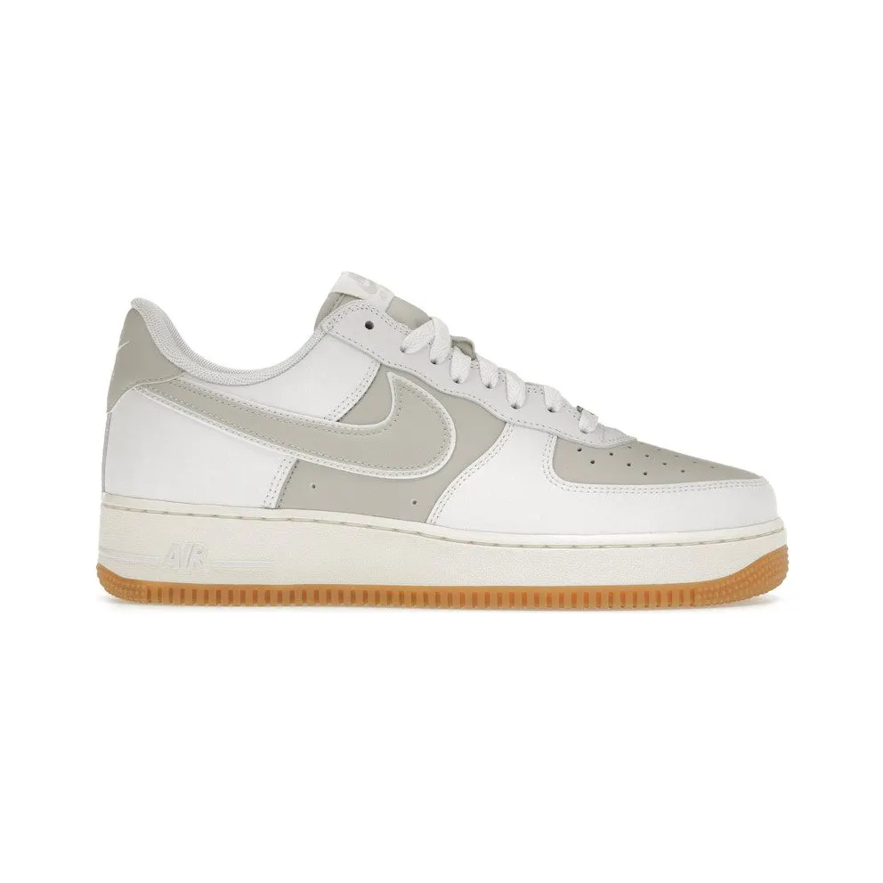 Nike Air Force 1 Low ’07 White Sail Light Silver Gum (FQ8201-100)
