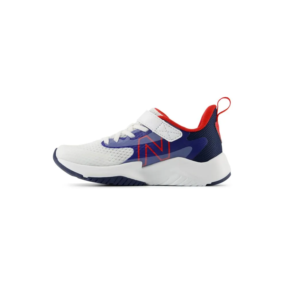 New Balance Rave Run v2 Bungee Lace Team Royal White True Red (YTRAVAM2)