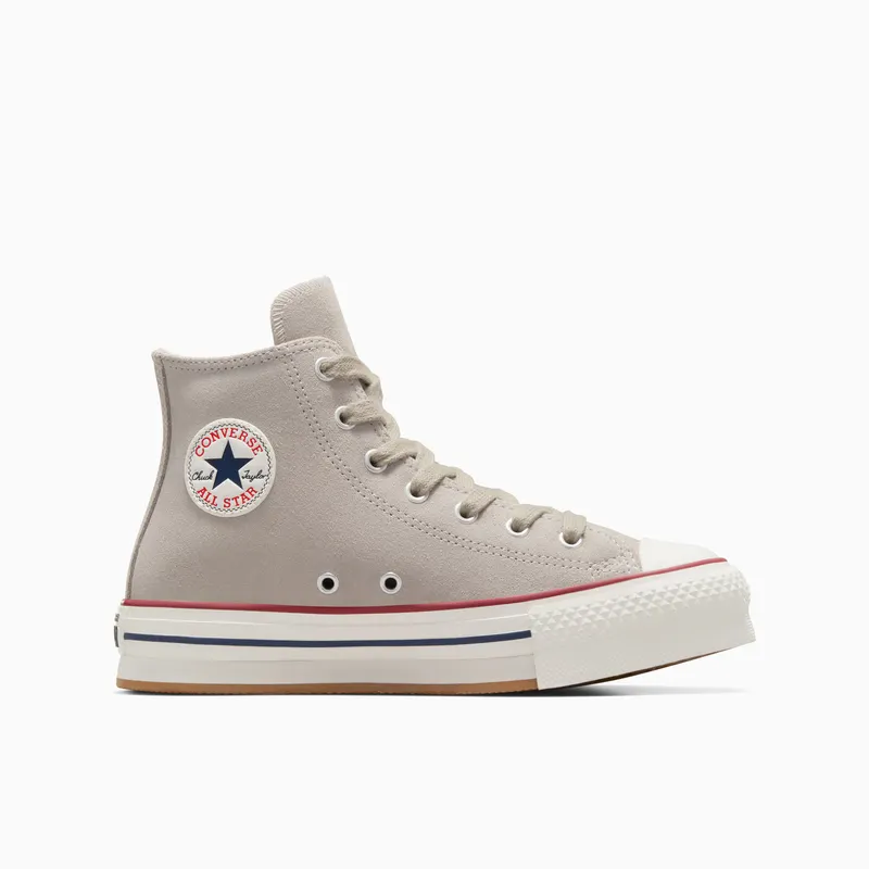 Converse Chuck Taylor All Star EVA Lift Platform Suede Papyrus/Egret/Midnight Navy (A12469C)