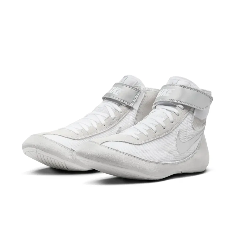 Nike Speedsweep 7 Wrestling “White / Metallic Silver” (366683-100)
