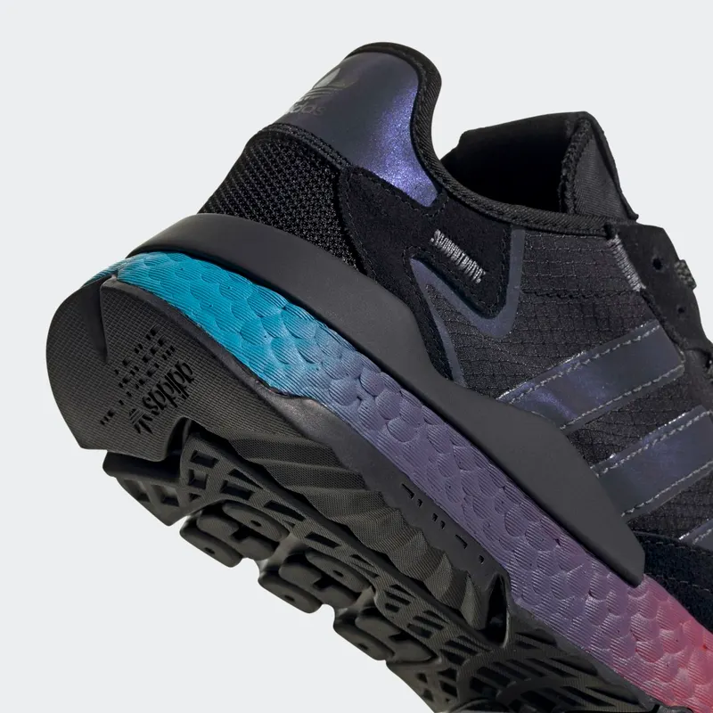 adidas Nite Jogger Gradient Core Black/Core Black/Boost Black (FX1397)