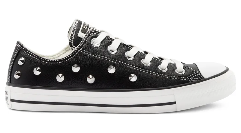 Converse Chuck Taylor All Star Leather Low Top Black/white/black (569702C)