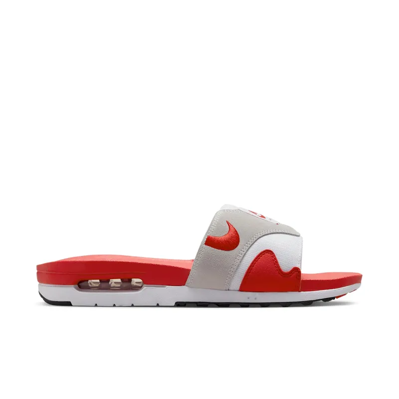 Nike Air Max 1 Slide White University Red (DH0295-103)