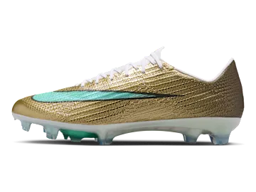 Nike Mercurial Superfly 11 Elite ‘Kylian Mbappé’ Firm-Ground Low-Top “Metallic Gold/Green Glow” (IO3791-701)