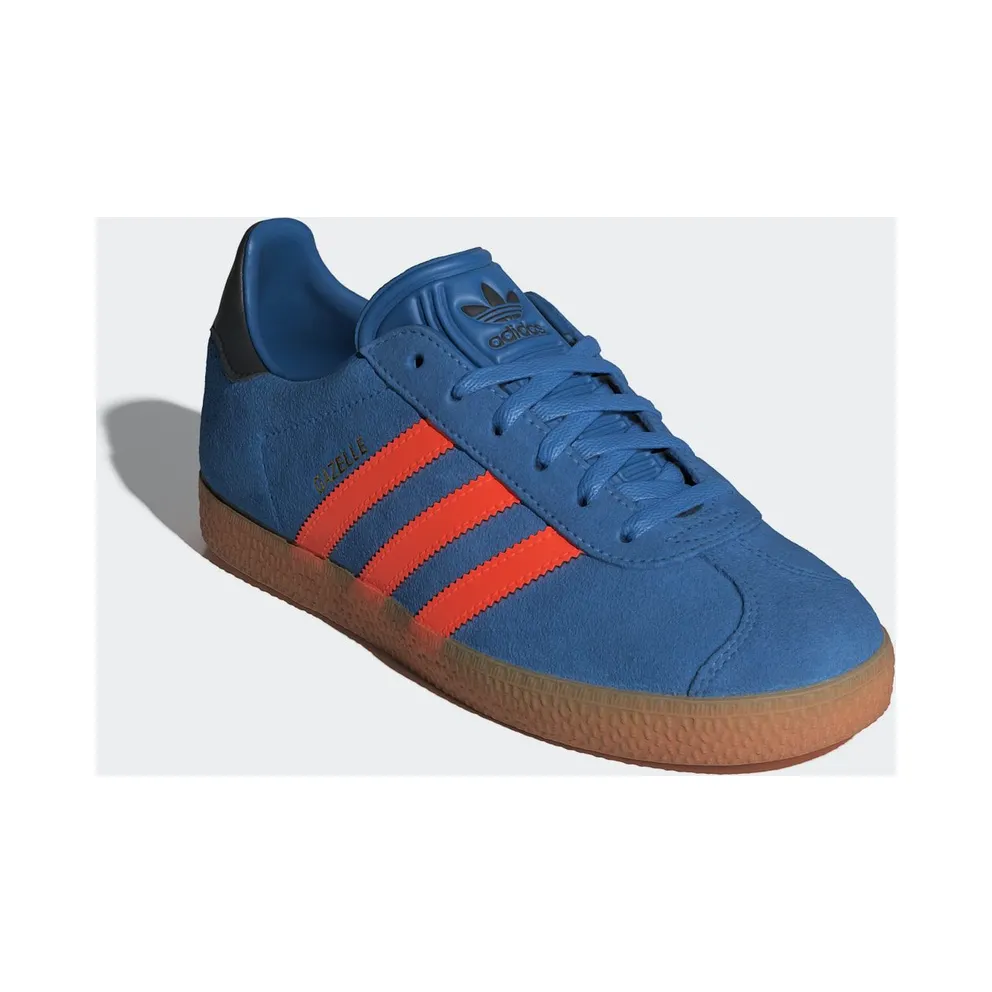 Adidas Gazelle Kids Focus Blue / Solar Orange / Core Black (JP7124)