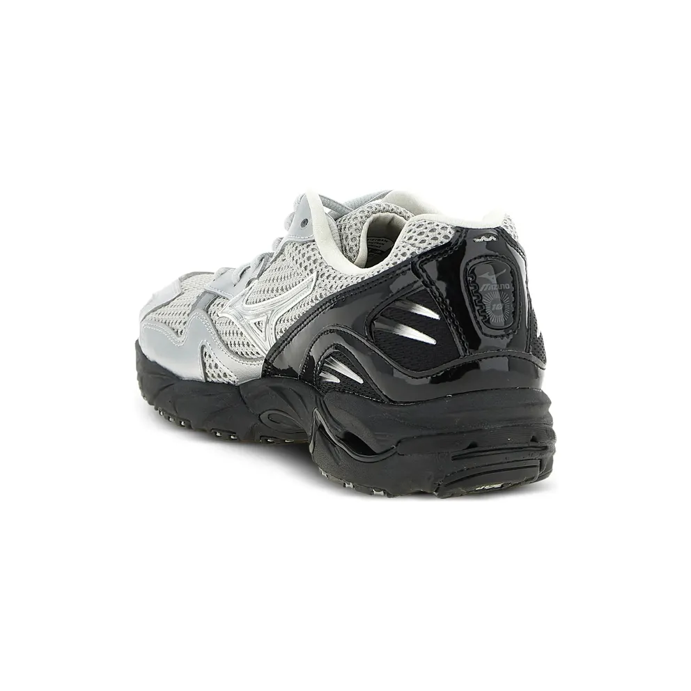 Mizuno Wave Rider 10 Lace-up “Silver/Black” (D1GA2616 02)