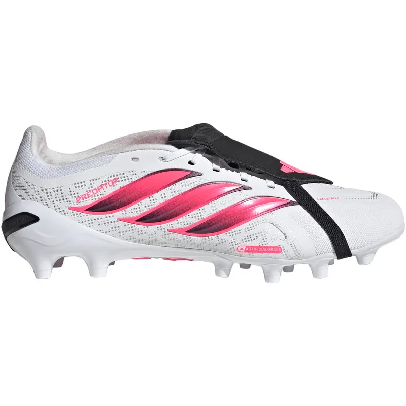 Adidas Predator League Fold-Over Tongue AG Football Boots, White (IH7164)