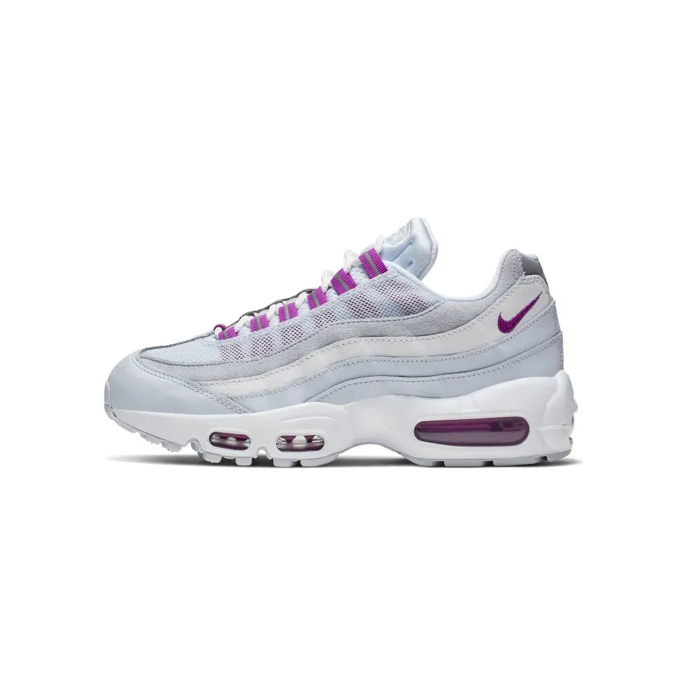 Nike Air Max 95 Football Grey Hyper Violet (W) Football Grey/Summit White-White-Hyper Violet (307960-023)
