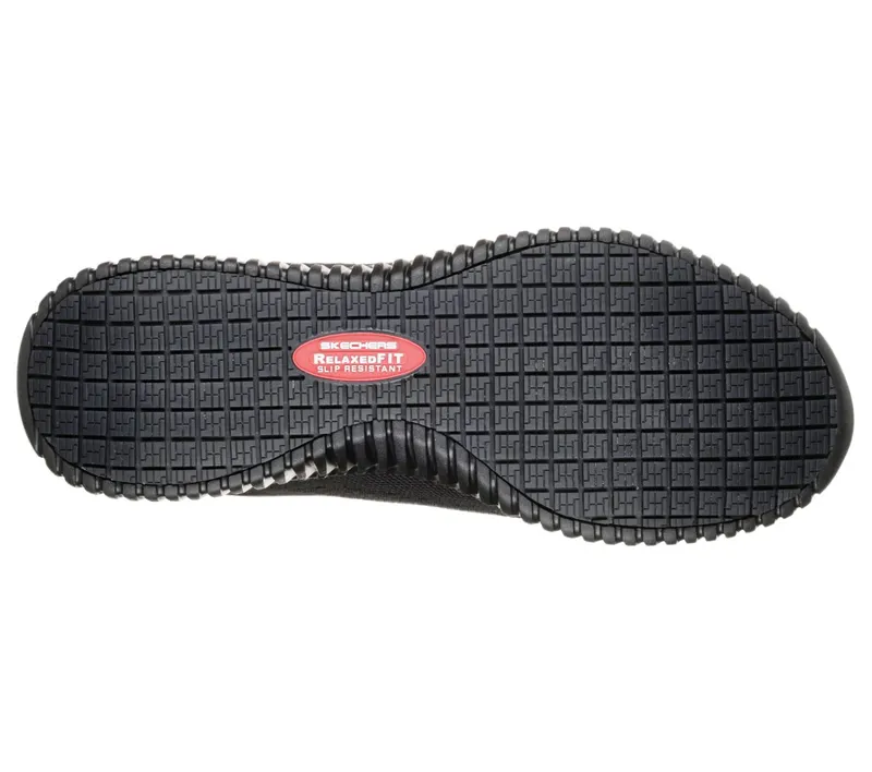 Skechers Work Relaxed Fit: Cessnock Sneaker Black