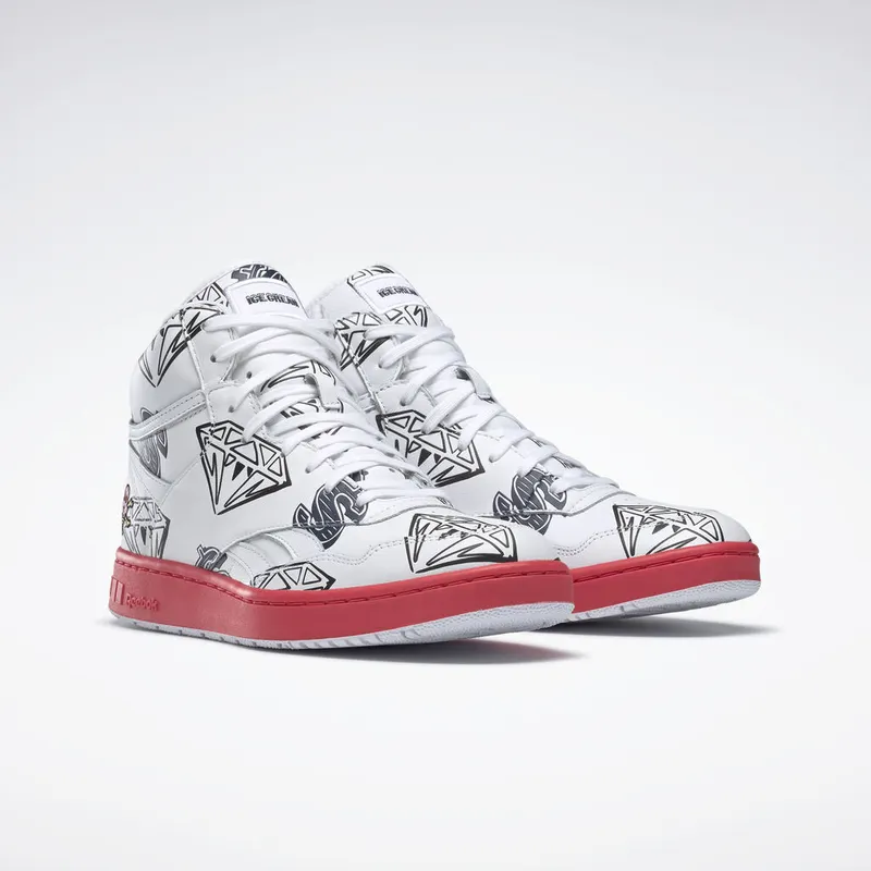 Reebok BB4600 BBC Ice Cream White/Poppy Red-Collegiate Navy (Other Brands Other)