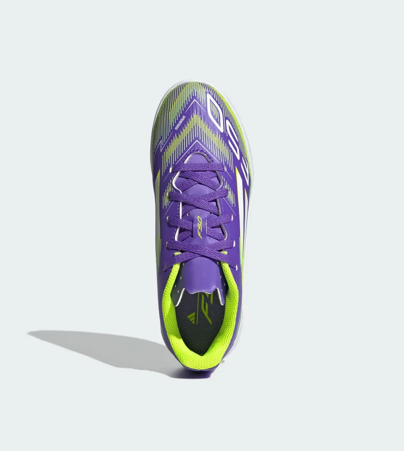 adidas F50 Club Indoor Purple Rush Cloud White Lucid Lemon (JI0042)