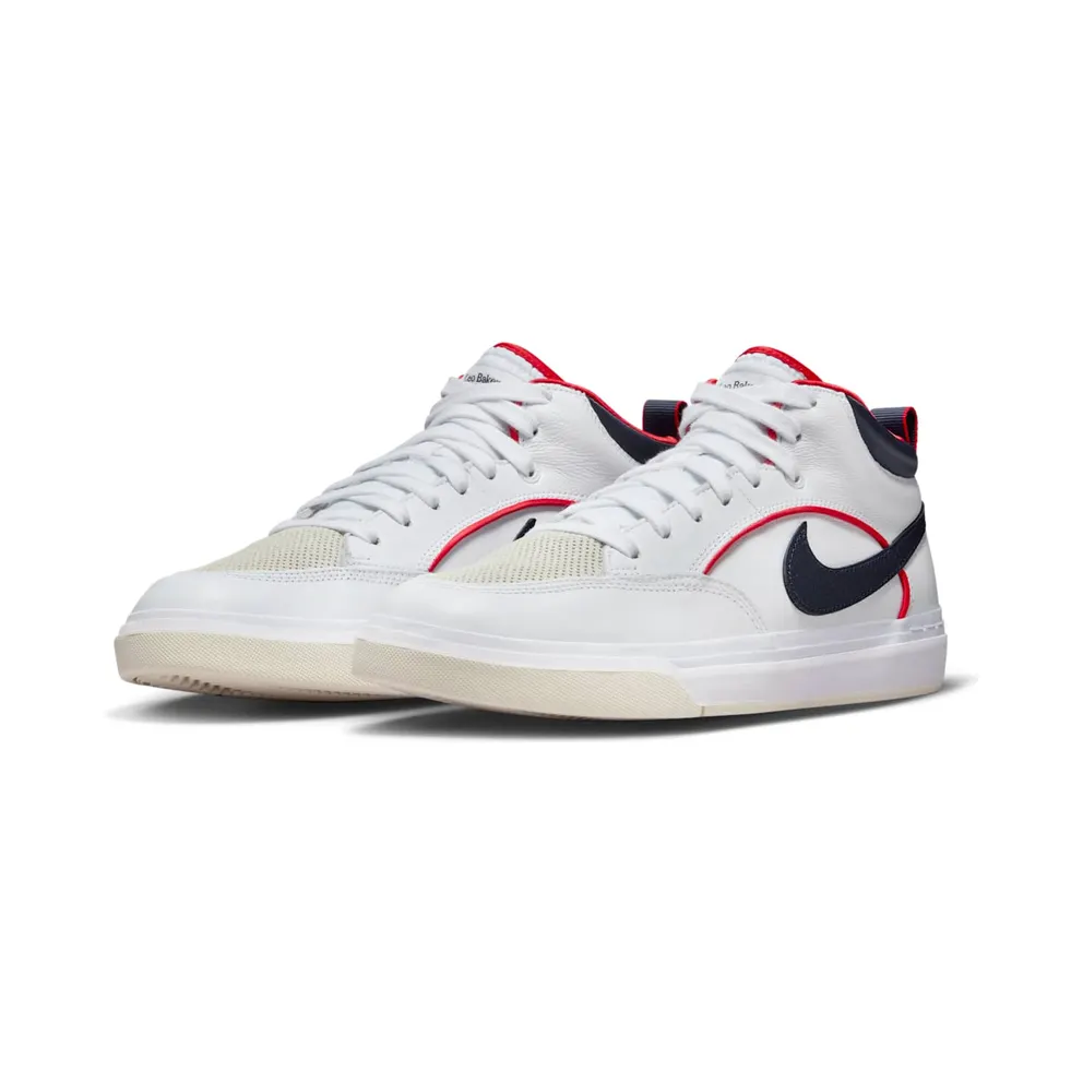 Nike SB React Leo PRM White Midnight Navy (FD0268-100)