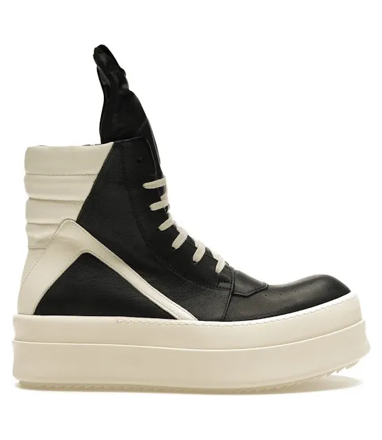Rick Owens Mega Bumper Geobasket Black Milk (RR02C7868-911)