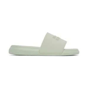 Alexander McQueen Logo Slides Green (663564W4QS03312)
