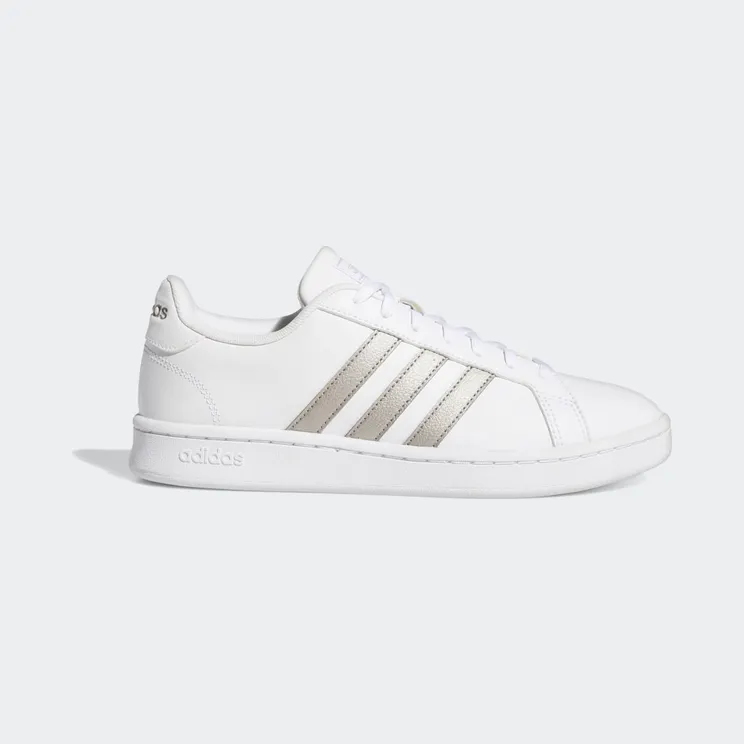 adidas Grand Court Cloud White / Platin Met. / Cloud White (F36485)