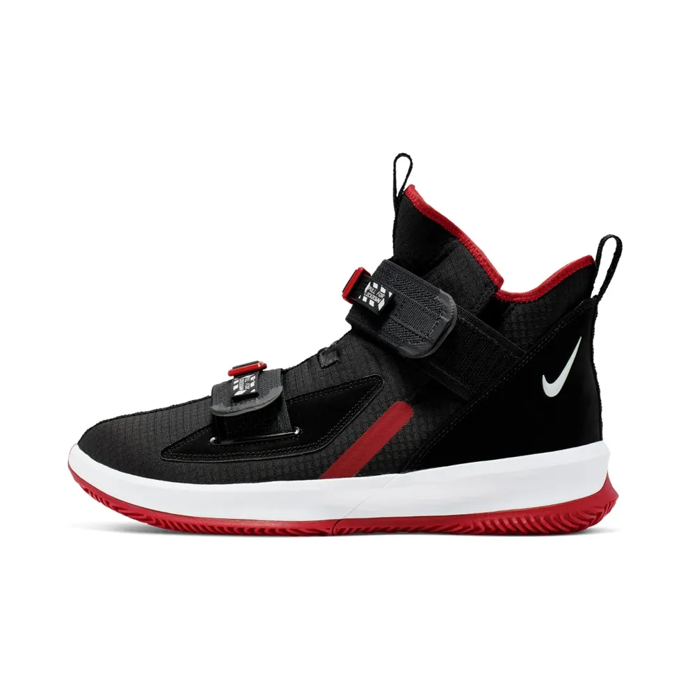 Nike LeBron Soldier 13 Bred Black/University Red-White (AR4225-003)