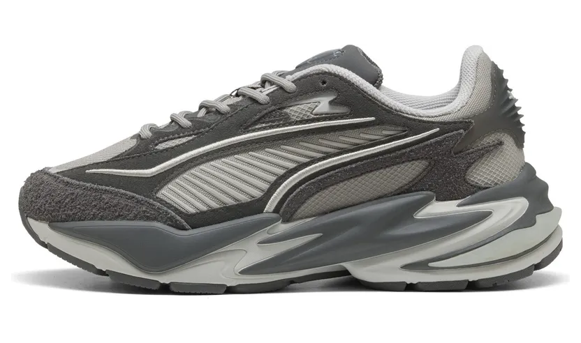 Puma RS Surge Hairy Suede “Smokey Gray / Cool Dark Gray” (404327_08)