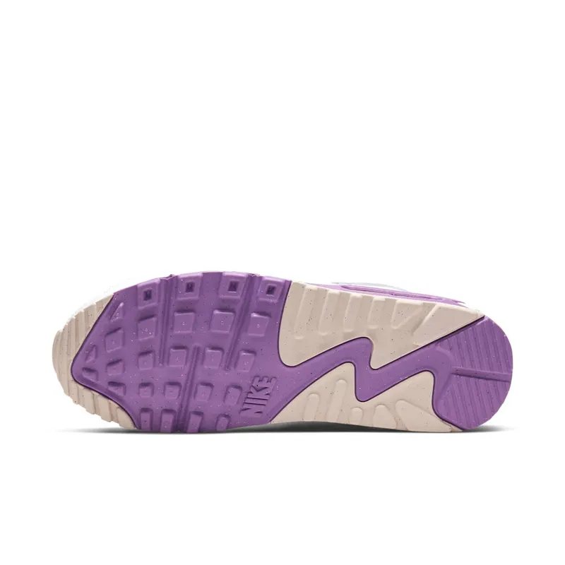 Nike Air Max 90 Easter (2020) (W) White/Multi-Color-Purple Nebula (CJ0623-100)