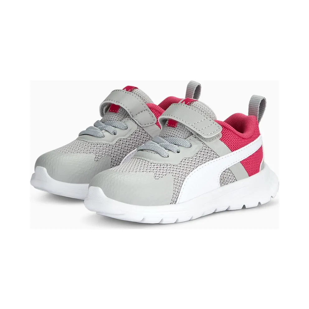 Puma Evolve Run mesh with alternatieve sluiting Pink/Grey/White (38624008)
